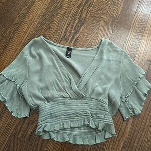 Short Sleeve Crop Top